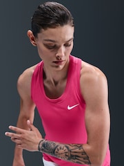 Nike Rush Pink Dri-FIT Racerback Tank Vest Top - Image 6 of 6