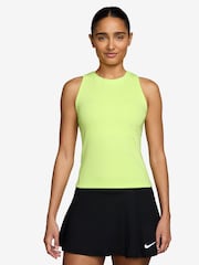 Nike Lemon Yellow Court Advantage Dri-FIT Tennis Tank Top - Image 1 of 3