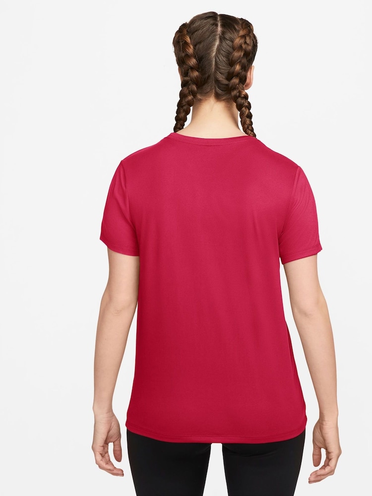 Nike Rush Pink Dri-FIT T-Shirt - Image 2 of 3