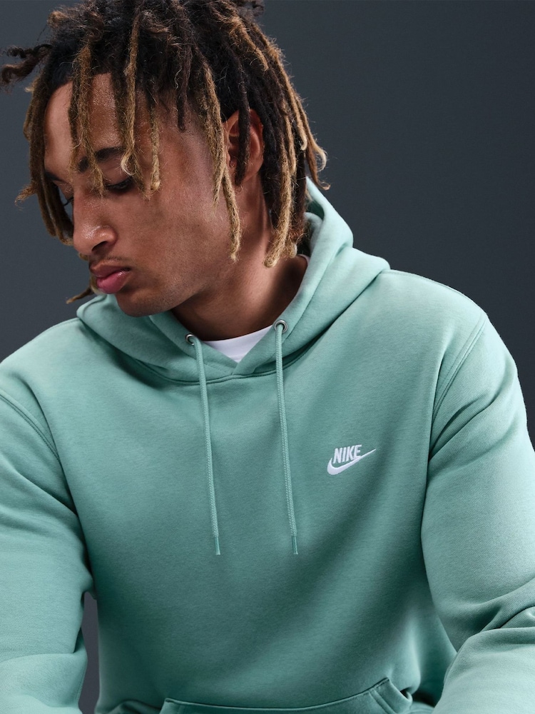 Nike Cannon Green Club Pull Over Hoodie - Image 5 of 5 Nike Cannon Green Club Pull Over Hoodie - Image 5 of 5