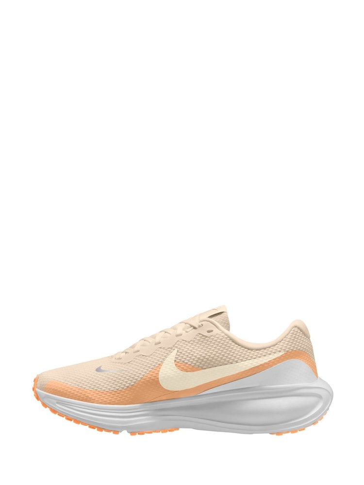Nike Peach Revolution 8 Road Running Trainers - Image 2 of 4