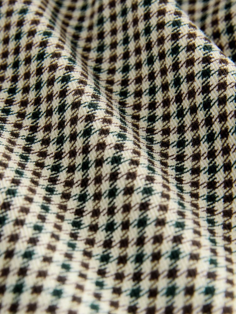 Neutral Dogtooth Jersey Bootcut Leggings - Image 3 of 3