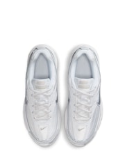 Nike White White Initiator Retro Runner Trainers - Image 7 of 11