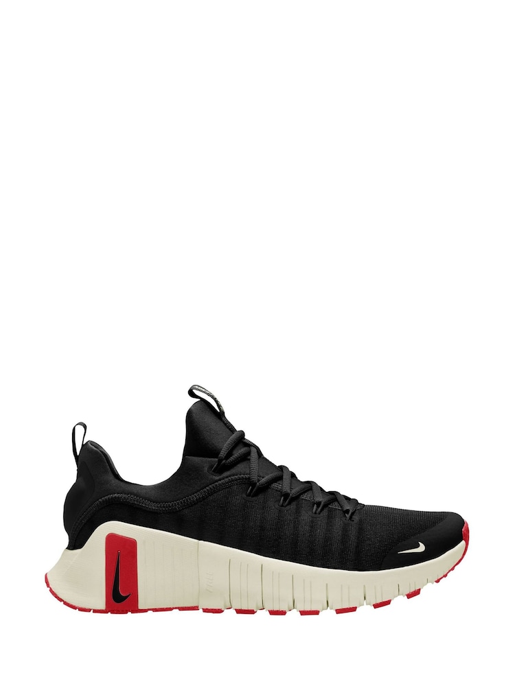 Nike Black/Red Free Metcon 6 Gym Trainers - Image 1 of 4 Nike Black/Red Free Metcon 6 Gym Trainers - Image 1 of 4