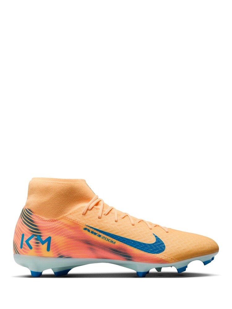 Nike Orange Mercurial Academy Kylian Mbappe Multi Ground Football Boots - Image 1 of 10 Nike Orange Mercurial Academy Kylian Mbappe Multi Ground Football Boots - Image 1 of 10