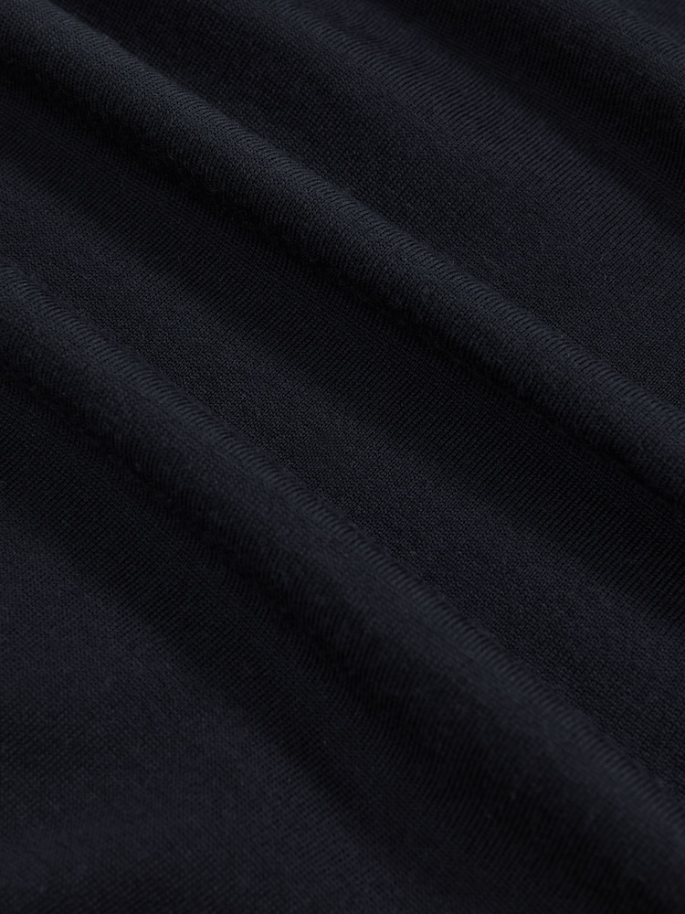 Reiss Midnight Navy Wessex Merino-Wool Crew-Neck Jumper - Image 6 of 6