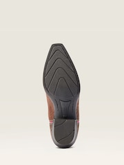 Ariat Easy Fit Heritage Star Zip-Up Western Brown Boots - Image 5 of 5