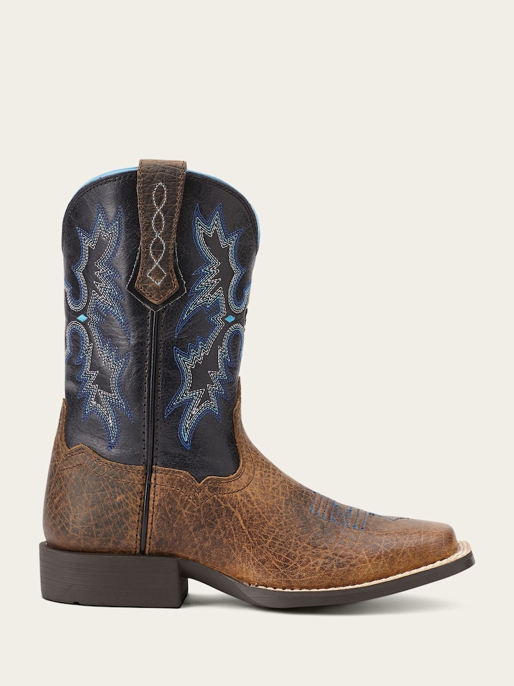 Ariat Blue Tombstone Leather Western Boots - Image 1 of 4