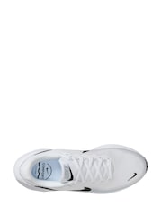 Nike White Wide Fit Revolution 8 Road Running Trainers - Image 3 of 4