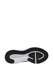 Nike White Wide Fit Revolution 8 Road Running Trainers - Image 4 of 4