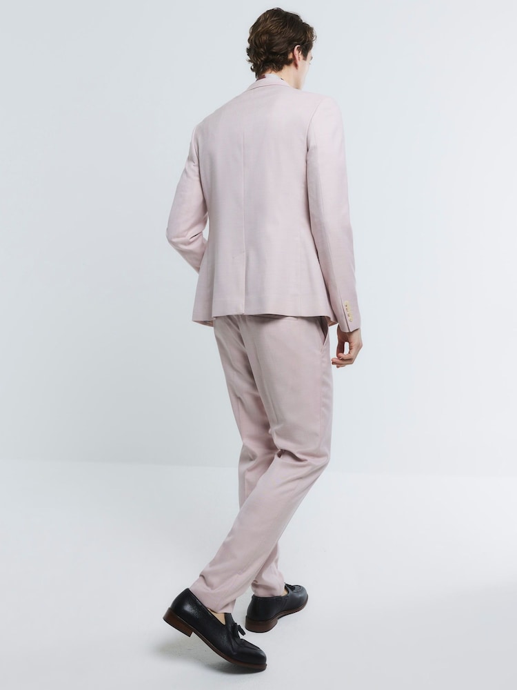 River Island Sharkskin Suit Trousers - صورة 2 من 4 River Island Sharkskin Suit Trousers - صورة 2 من 4