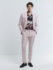 Костюмный пиджак из искусственной овчины River Island - Изображение 3 из 7
