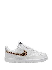 Nike White Court Vision Low Next Nature SE Trainers - Image 1 of 4