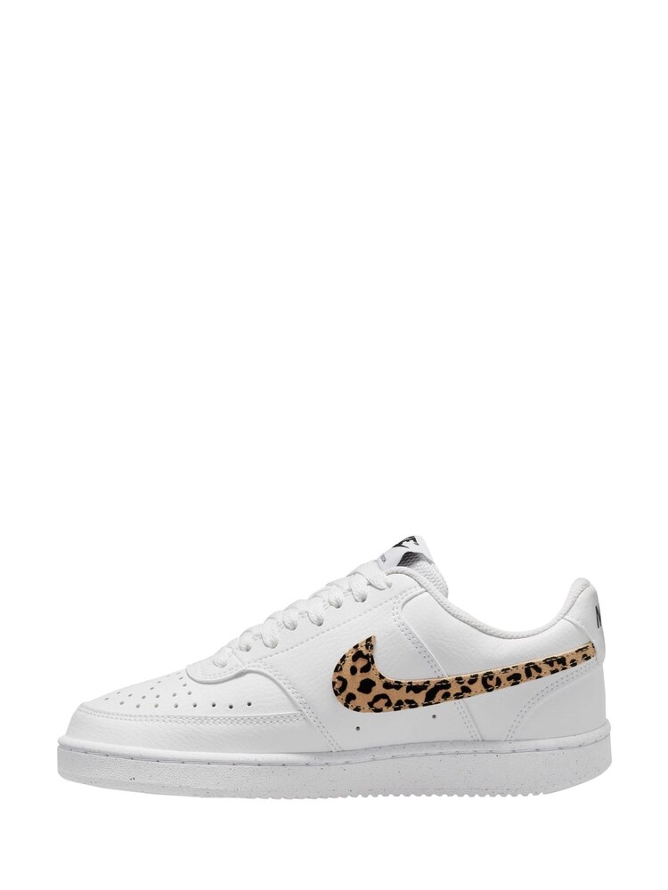 Nike White Court Vision Low Next Nature SE Trainers - Image 2 of 4