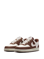 Nike White Court Vision Trainers - Image 2 of 10