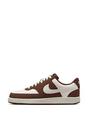 Nike White Court Vision Trainers - Image 6 of 10