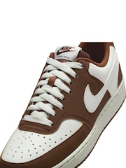 Nike White Court Vision Trainers - Image 8 of 10