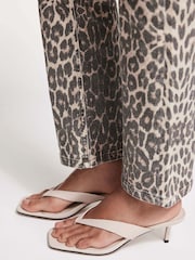 Mint Velvet Cream Betty Flip Flops Sandals - Image 1 of 5