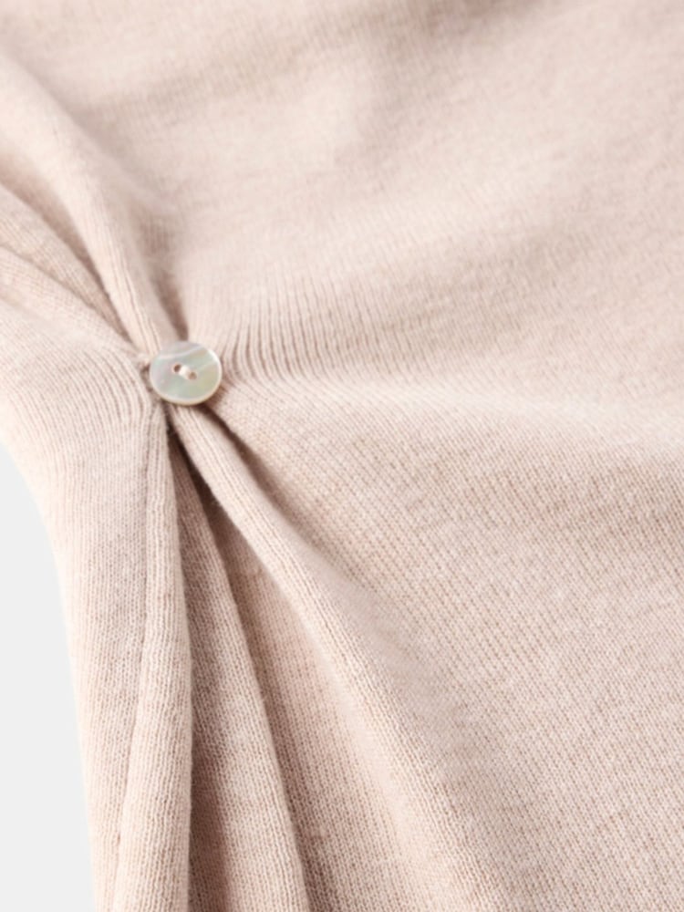 Mint Velvet Cream Button Detail Top - Image 8 of 8