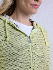 Weird Fish Green Chicoa Full Zip Hooded Classic Macaroni Hoodie - Image 4 of 7