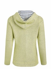 Weird Fish Green Chicoa Full Zip Hooded Classic Macaroni Hoodie - Image 7 of 7