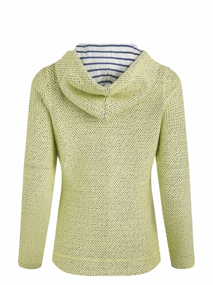Weird Fish Green Chicoa Full Zip Hooded Classic Macaroni Hoodie - Image 7 of 7