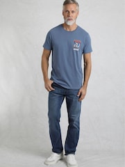 Weird Fish Quack To the Future Heritage Wash Artist RSPB 100% Cotton T-Shirt - Imagen 2 de 6