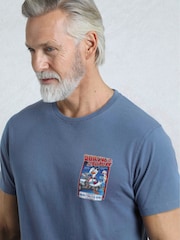 Weird Fish Quack To the Future Heritage Wash Artist RSPB 100% Cotton T-Shirt - Imagen 4 de 6