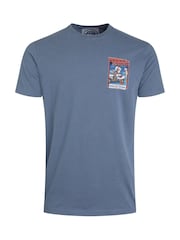 Weird Fish Quack To the Future Heritage Wash Artist RSPB 100% Cotton T-Shirt - Imagen 5 de 6