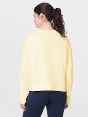 Sweaty Betty Yellow After Class Crop Sweatshirt - Image 2 of 7