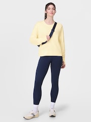 Sweaty Betty Yellow After Class Crop Sweatshirt - Image 3 of 7