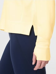 Sweaty Betty Yellow After Class Crop Sweatshirt - Image 5 of 7