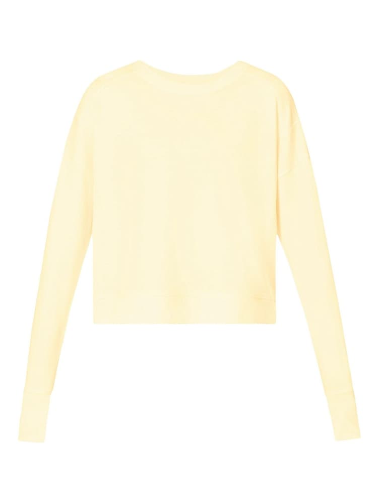 Sweaty Betty Yellow After Class Crop Sweatshirt - Image 7 of 7