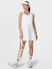 Sweaty Betty White Power Flare Dress - Image 1 of 8