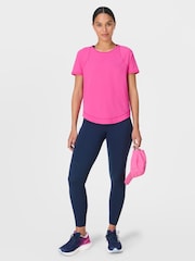 Sweaty Betty Pink Breathe Easy T-Shirt - Image 3 of 7