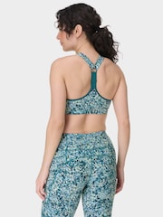 Sweaty Betty Blue Medium Power Support Sports Bra - Image 3 of 7