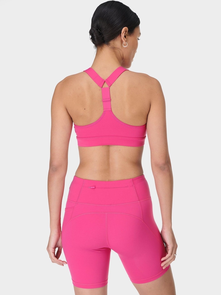 Sweaty Betty Pink Medium Power Support Sports Bra - Image 2 of 7