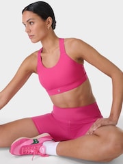 Sweaty Betty Pink Medium Power Support Sports Bra - Image 4 of 7