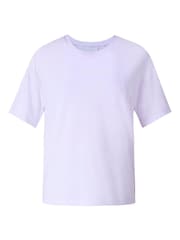 Sweaty Betty Heather Purple Soft Flow Studio T-Shirt - Image 7 of 7