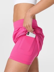 Sweaty Betty Pink Tempo Run Shorts - Image 3 of 8
