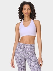Sweaty Betty Purple Power Pulse Bra - Image 1 of 7
