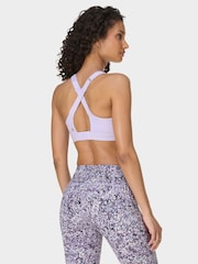 Sweaty Betty Purple Power Pulse Bra - Image 2 of 7