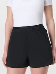 Sweaty Betty Black Explorer Elevated 3" Shorts - Image 2 of 6