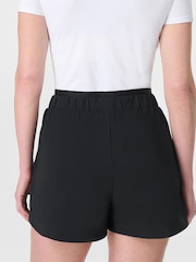 Sweaty Betty Black Explorer Elevated 3" Shorts - Image 3 of 6