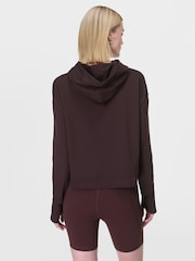Sweaty Betty Brown After Class Hoodie - Image 2 of 7