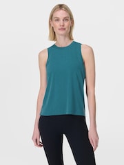 Sweaty Betty Blue Soft Flow Studio Tank Top - Image 2 of 7