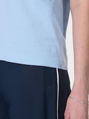 Sweaty Betty Blue Essential V-Neck T-Shirt - Image 3 of 7