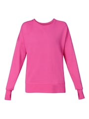 Sweaty Betty Pink After Class Longline Sweatshirt - Image 7 of 7