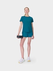 Sweaty Betty Blue Tempo Run Shorts - Image 7 of 8
