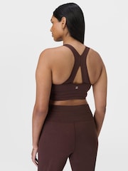 Sweaty Betty Brown Gaia Yoga Bra - Image 2 of 7